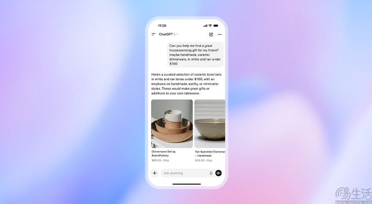 chatgpt上线即时结账功能,可代用户网购下单 chatgpt上线即时结账功能,可代用户网购下单